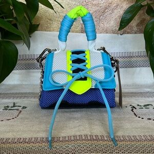 NEW Steve Madden Women’s Bdoraa Micro Mini Flap Top Handle & Crossbody Bag Purse